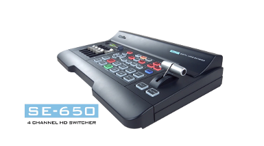 สินค้าใหม่เล็กพริกขี้หนู Datavideo SE-650 HD Switcher 2 SDI / 2 HDMI Input *ราคารวมภาษี