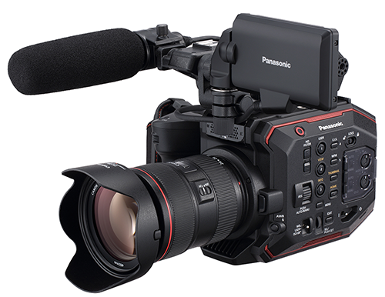 PANASONIC AU-EVA 1 กล้องวิดีโอดิจิตอล 5.7 K Super 35  แถมการ์ด 64 GB x 2 , กระเป๋า *ราคารวมภาษี