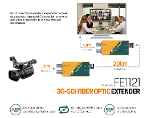 AVMATRIX 3G HD-SDI Extender to Fiber Optic สินค้าคุณภาพ ในชุดมีเครื่องและเครื่องส่ง  * ราคารวมภาษี